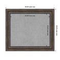 thumbnail image 6 of Amanti Art Rustic Pine Brown Framed Magnetic Board 29 x 25 in., 6 of 7