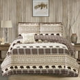 thumbnail image 3 of Harper Lane Grizzly Reversible 4-piece King Quilt Set, 3 of 5