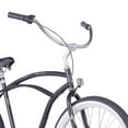 thumbnail image 3 of Firmstrong Urban Man 3-Speed Men's 26 Inch Beach Cruiser Riding Bike, Black, 3 of 5