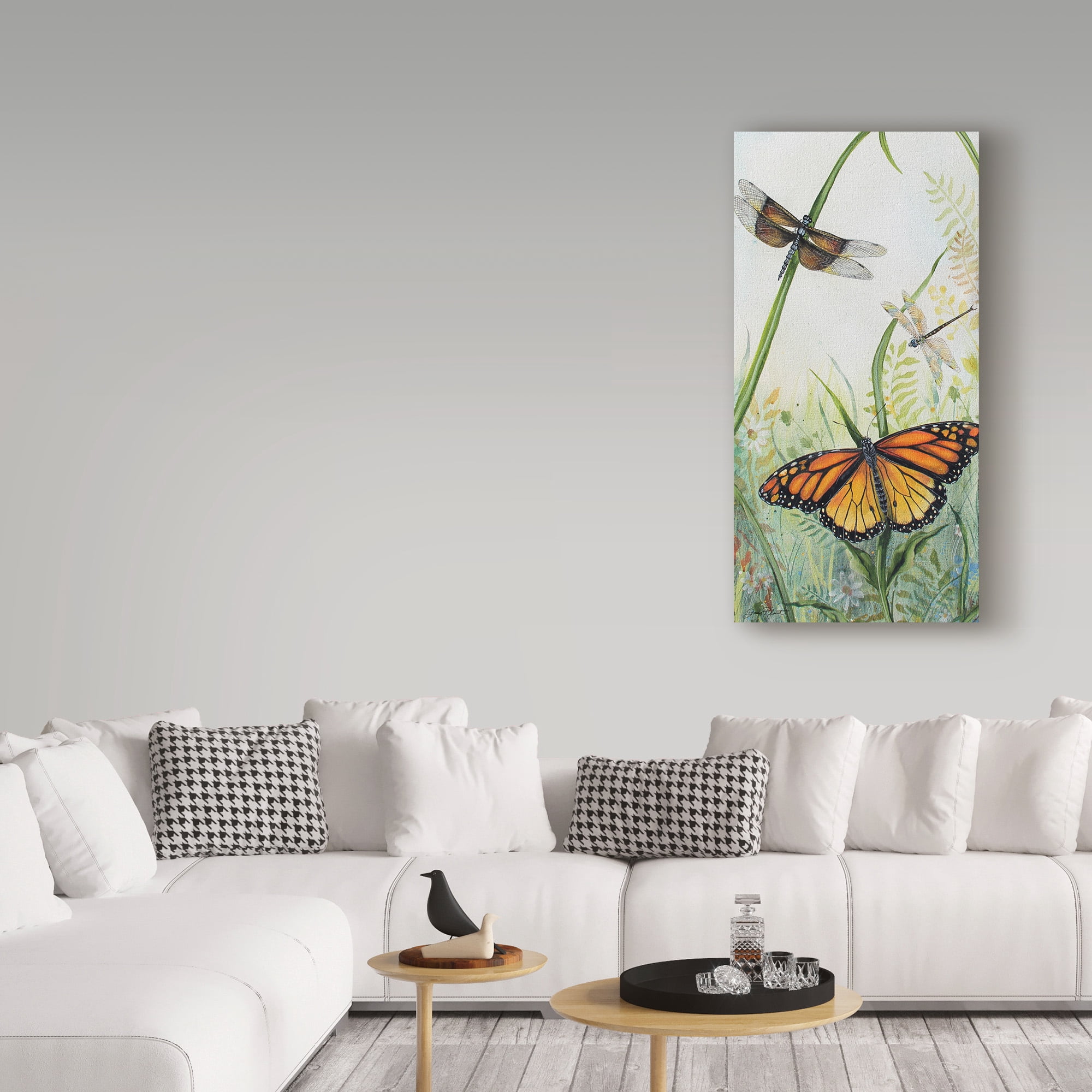 Trademark Fine Art 'Botanical Beauties 5' Canvas Art by Jean Plout