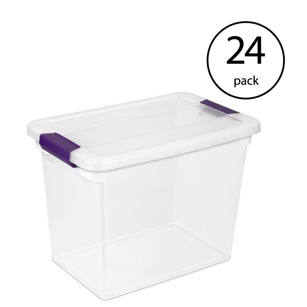 sterilite 32 quart clearview latch box