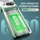 thumbnail image 5 of Handheld Fan With Ice Cooler 6000mAh Rechargeable Battery Powered Portable Fans 1-199 Speed, 5 of 5