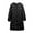 Black, variant on Lindreshi Winter Coats for Women 2023 Trendy Women Warm Pocket Coat Long Jacket Winter Sleeve Down Parkas