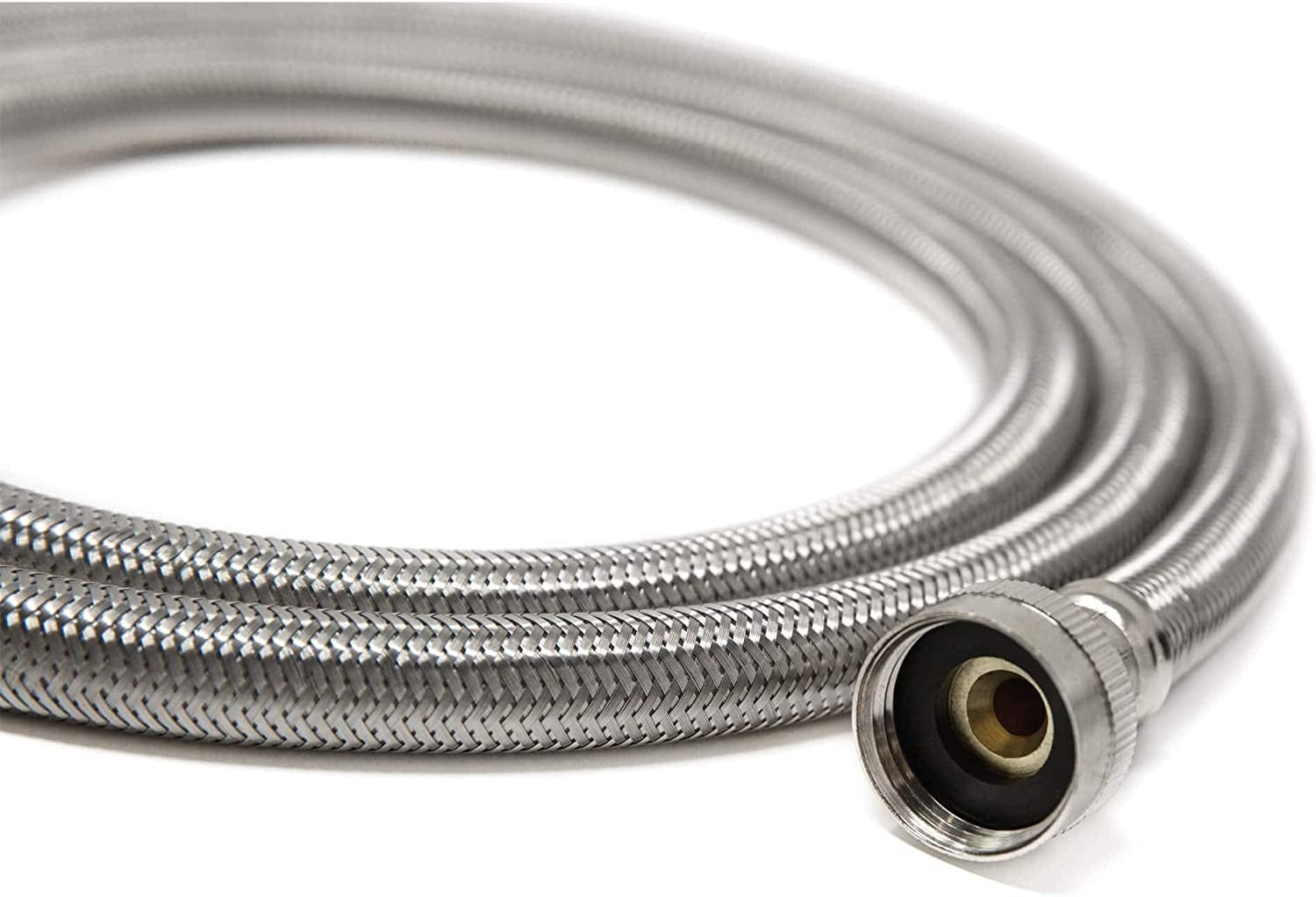 Premium Steam Dryer Hose Installation Kit - Stainless Steel Hoses, 10 Foot from Kelaro