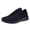 ALL BLACK, variant on NEWMAL Women's Walking Shoes Comfy Casual Knit Sneaker （6 ALL BLACK）