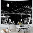 thumbnail image 4 of Tapiz de Pared Zussun 122x91 cm Noche Estrellada Montaña, 4 of 7
