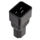 thumbnail image 2 of Conector IEC 320 Adaptador Convertidor de Fuente de Alimentación para Enchufe de 3 Clavijas IEC 320 C20 a C13 NUEVO Fanmusic Conector IEC 320, 2 of 6