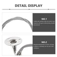 thumbnail image 3 of Phenofice Railing Wire Rope Wire Rope Hanging Code Stainless Steel 1Pack for Home Use, 3 of 7