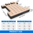 thumbnail image 2 of Dextrus Truck Bed Air Mattress for 5.5-5.8 ft Full-Size Truck Beds, Outdoor Inflatable Car Mattress Bed, Black&Brown, 2 of 8