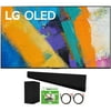 LG OLED77GXPUA 77" GX 4K Smart OLED TV with AI ThinQ (2020) Bundle with LG GX 3.1 ch High Res Audio Soundbar with Wireless Subwoofer Dolby Atmos, TaskRabbit TV Installation Voucher and 2x HDMI Cable
