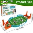 thumbnail image 4 of EIMELI Mini Jeux de Football Portable Ensemble de Jeu de Football de Table Jouet Interactif Amusant Réutilisable Jouets de Soccer Compétitifs pour Enfants Adultes Fête Familiale Coupe du Monde Cadeau, 4 of 11