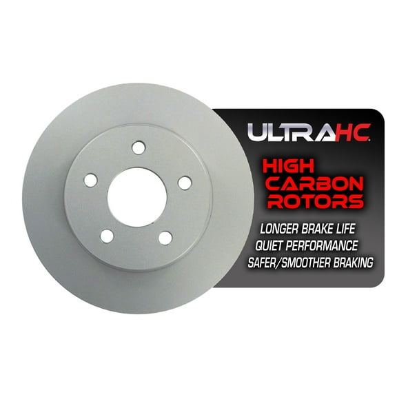 UltraHC Coated High Carbon Brake Rotor, Rear UR001637, Chevrolet Malibu 2012-2004