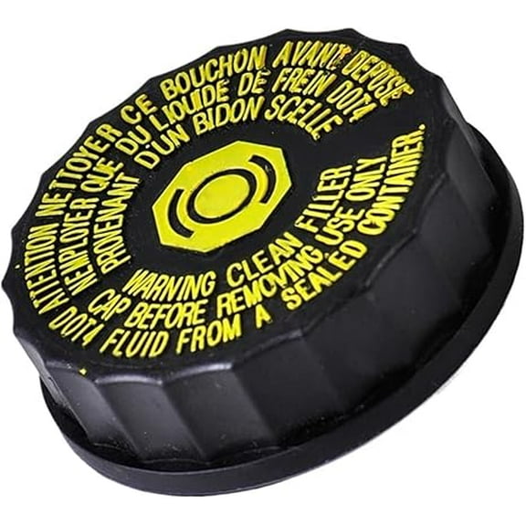 Applicable to Brake Fluid Reservoir Bottle Tank Cap Cover 1pc Plastic Black 5.2cm OD 4.3cm ID for Peugeot for 206 306 307 308 408 508 2007-2015