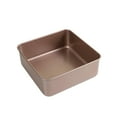 thumbnail image 4 of Rectangular Baking Pan Rectangle Bread Pan Loaf Tin Roasting Smooth Surface Heavy Duty Rounded Corner Edge Portable Carbon Steel Cake Tray 8 inch, 4 of 8