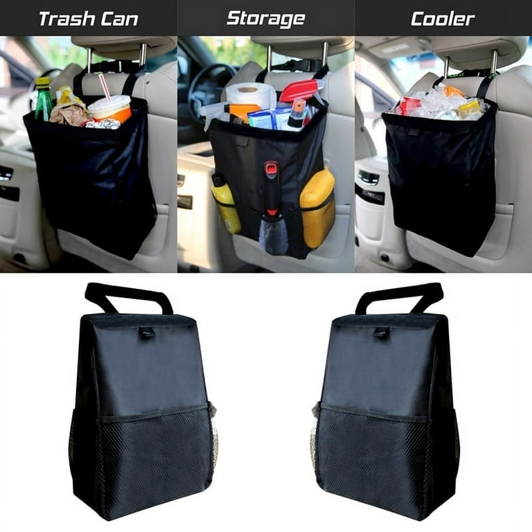 Foldable and Water Resistant Auto Trash Bag for Garden Street