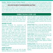 OdoBan Professional Cleaning BioDrain Grease and Waste Digester, 1 Quart Ready-to-Use 12-Pack