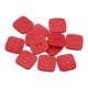 thumbnail image 1 of Uxcell 12pcs Botón de Costura 34mm (1-3/8") 2 Agujeros Botón Cuadrado de Resina Accesorios de Reemplazo para Ropa Decoración de Manualidades DIY, Rojo, 1 of 7