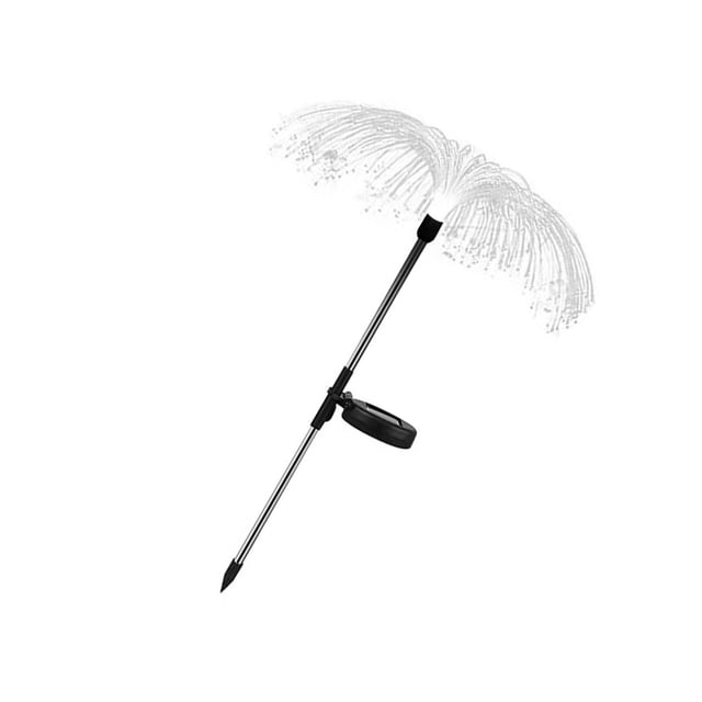 Toystoory Luz de jardín con energía Solar de acero inoxidable, decorativa, impermeable, reemplazo de paisajismo, lámpara de medusas para Patio y parque Iluminación y accesorios Vistoso Toystoory HA069708-01B