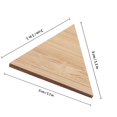 thumbnail image 4 of SASABAXI 20Set Unfinished Triangle Chips Slices For Diy Activities, 4 of 5