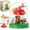 Mushroom House with Dust Cover, variant on SKQIT Mushroom House Building Set, Creative Mushroom Garden Model Kits for Adults, 1346PCS Micro Bricks Collectible Ideals Gifts for Teens 14+