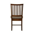 thumbnail image 4 of Contemporary Home Living Hand Finished Solid Dining Chair - 39" - Chestnut Brown, 4 of 8