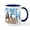 White/Navy Inside, variant on CafePress - Summer Cape May New Jersey Mugs - 11 oz Ceramic Mug - Novelty Coffee Tea Cup