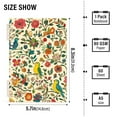 thumbnail image 2 of FORMRS 1-Subject Spiral Notebook 8" x 5" College Ruled 60 Refillable Sheet A5 Hard Cover, 2 Pack, Beige Cartoon Animals, 2 of 7