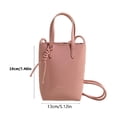thumbnail image 5 of Women Shoulder Bag Retro Crossbody Bag Commuting Bag PU Leather Messengers Bag Solid Color Handbag and Purse, 5 of 20