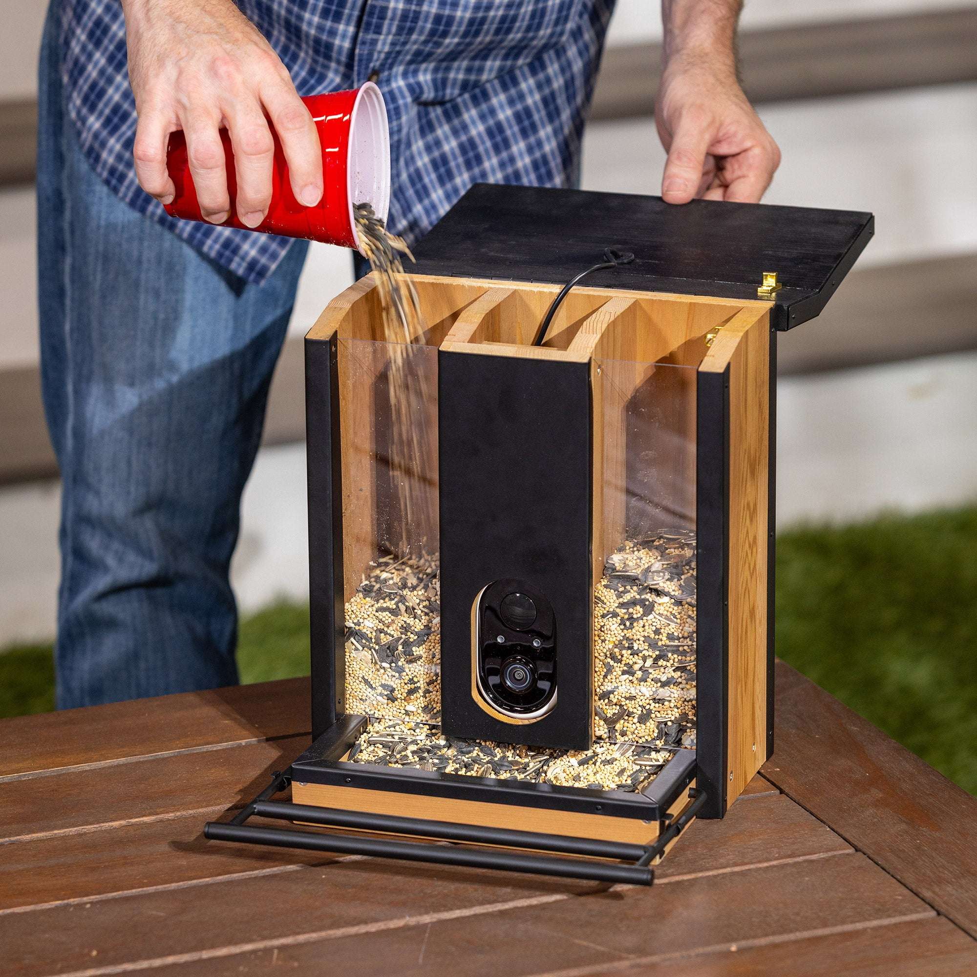 Evergreen Smart Bird Feeder with Solar Camera