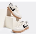thumbnail image 6 of LUCKY STEP Womens Classic Retro Sneakers Non Slip Fashion Casual Shoes,Black&Beige&Grey, 6 of 10