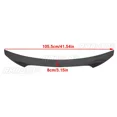 thumbnail image 6 of Real Carbon Fiber Car Rear Trunk Spoiler Wing Lip For Honda For Civic X 10th Hatchback 2017-2019 DTO V Style Racing Body Kit, 6 of 7