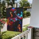 thumbnail image 5 of Bandera de jardín de temporada de Spider-Man, bandera de doble cara, bandera navideña para decoración navideña al aire libre., 5 of 8
