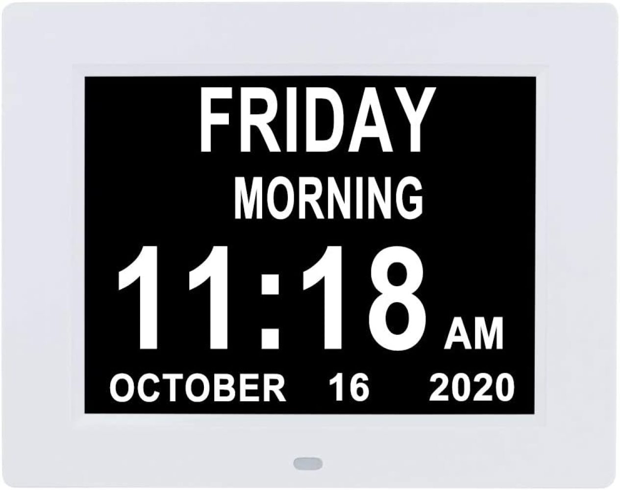 FULenQnu Digital Calendar Day Clocks Extra Large Display Day Date Time