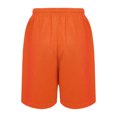 thumbnail image 2 of Vxuxlje Kids Basketball Mesh Shorts Boys Athletic Performance Booty Shorts Teamwear Drawstring Orange 22, 2 of 5