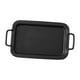 thumbnail image 3 of Bandeja de mesa de centro, plato para hornear, plato de cerámica para servir, bandeja para servir para restaurante, barbacoa, postre, guarniciones ent Rectangular, 3 of 9