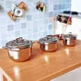 thumbnail image 2 of Miniature Stainless Steel Cooking Pot Set - Direct from Manufacturer, Ideal for Soup & Rice, Compact Size, Easy-to-Use Design, Perfect for Live Stream Cooking, All Ages Friendly, Durable & Versatile, 2 of 5
