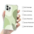 thumbnail image 2 of Abstract Green Leaf Case for iPhone 11 Pro Max,Aesthetic Art Design TPU Shock-proof Cover Case, 2 of 6