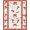 Red Multi, Pattern 5, variant on ODIKA 8'x10' Washable Area Rug Non-Slip Chair-Friendly Mat Classroom Pencil Schoolgirl Tossed Polka Dot School Abstract for Dining Room, Large Office, Lounge