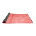 thumbnail image 2 of Ahgly Company Indoor Square Abstract Red Contemporary Area Rugs, 7' Square, 2 of 4