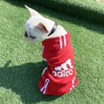 Adidog Clothes Autumn and Winter New Pet Clothes Small Medium Clothes