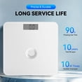 thumbnail image 4 of JELLOO Digital Bathroom Scale for Body Weight High Accuracy Weighing Scale for Weight Loss Large Weight Scale with Ultra-Wide Platform LCD Display Measure up to 400lb, 4 of 7