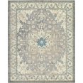 thumbnail image 2 of Unique Loom 3129113 8 x 10 ft. Altstadt Salzburg Rectangular Rug, Gray, 2 of 2