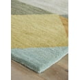 thumbnail image 2 of Luli Sanchez by Jaipur Living Ojo Handmade Geometric Gold Teal Area Rug 5'X8', 2 of 4