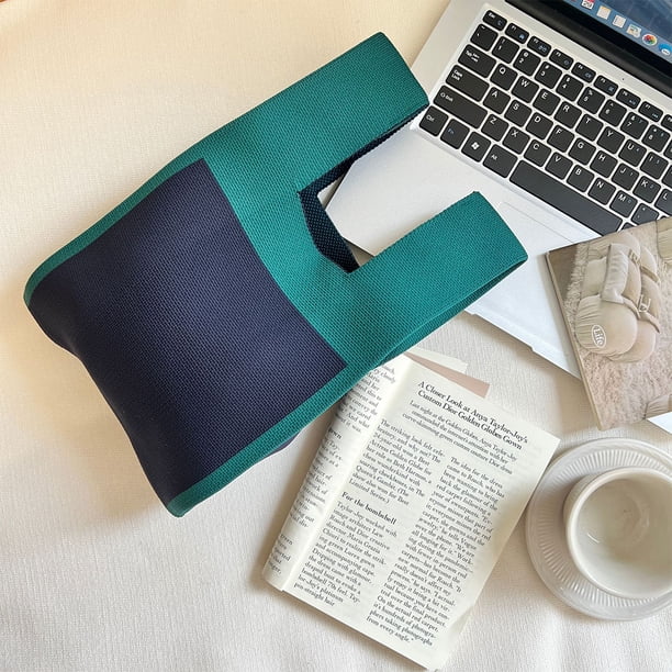 Bolsos Bolsos de playa para mujer, bolsos de mano tejidos transpirables para mujer, bolsos de mano portátiles manuales para fiestas Tmvgtek Para Estrenar