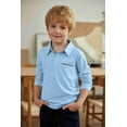 thumbnail image 5 of Arshiner Boys Uniform Long Sleeve Polo Shirt, 5 of 8