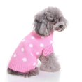 thumbnail image 4 of Dog Sweaters Pet Cats Knit Jumper For Small Medium Dog Size S, 4 of 5