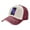 Dark Red, variant on Men Women Universe Nebula Galaxy Distressed Twill Cotton Baseball Cap Vintage Adjustable Dad Hat