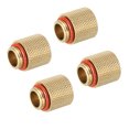 thumbnail image 1 of Macho a Hembra Extensor Conexión Latón G1/4 x 15mm para Agua Refrigeración Sistema Paquete de 4, 1 of 5
