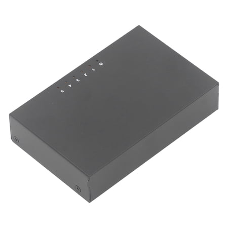 Fast Ethernet Switch, 5 Ports 10/100Mbps RJ45 Switch AI Detection VLAN ...