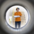 thumbnail image 5 of Uxcell 1/2" 2Pcs Door Viewer Peephole Zinc Alloy Privacy Door Viewer for Security Home Silver, 5 of 7